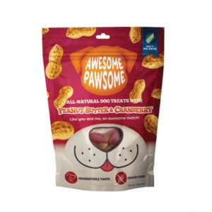 Awesome Pawsome Peanut Butter & Cranberry Treats