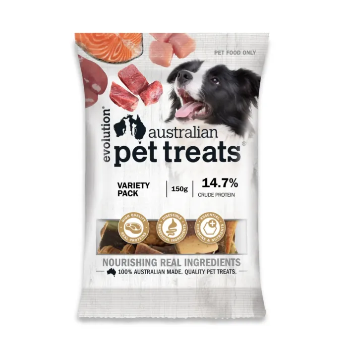 Evolution Pet Treats- Variety Pack 150gm