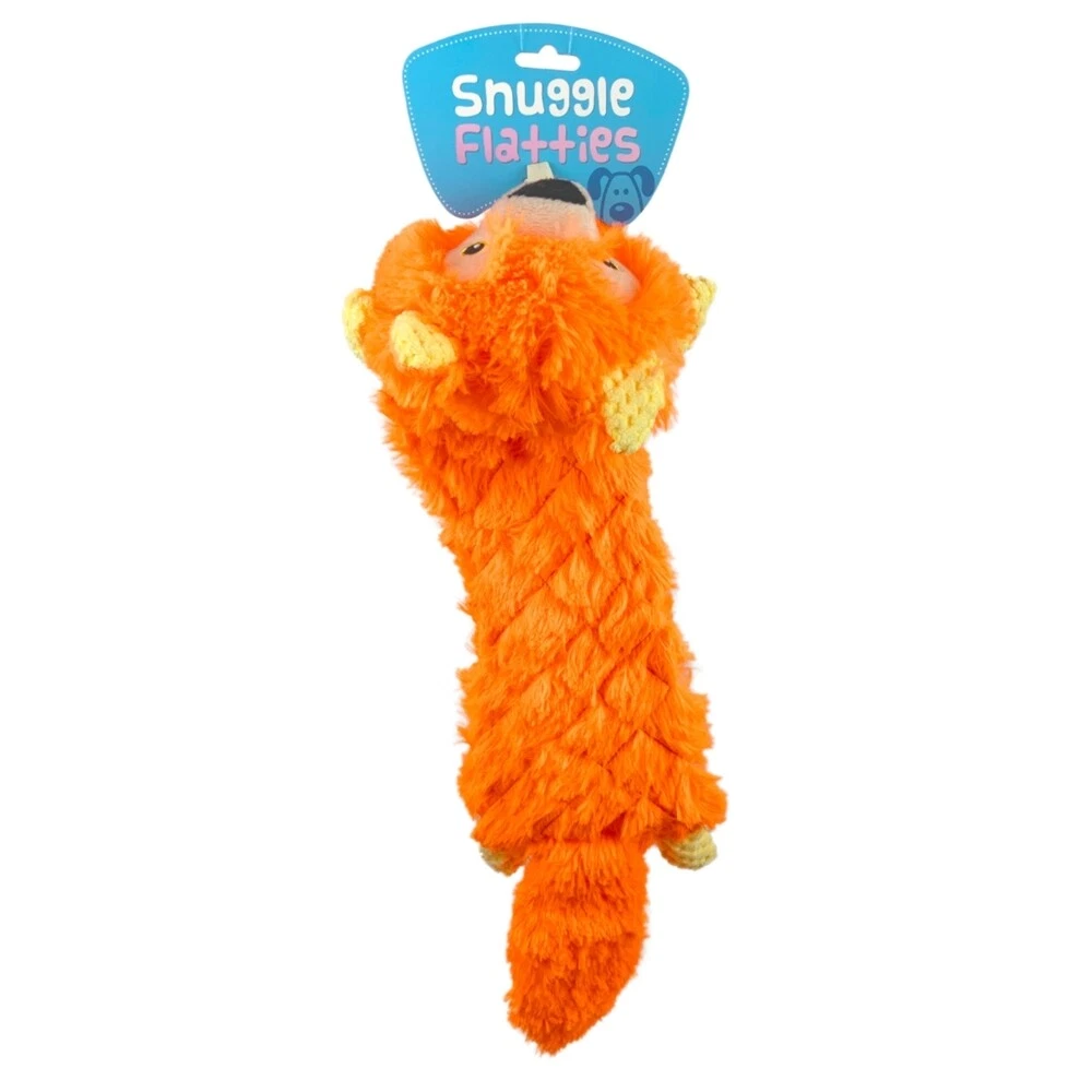 Snuggle Friends Flatties- Orange Squirrel - Image 2