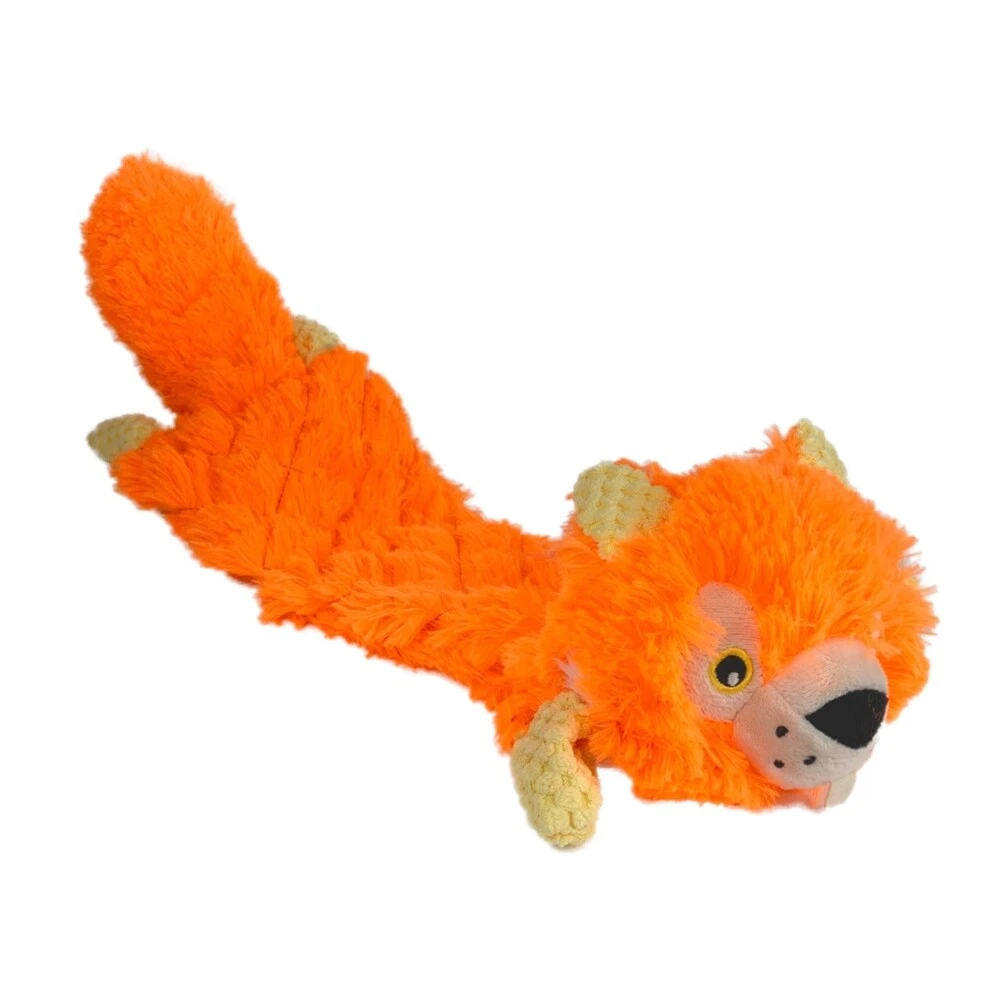 Snuggle Friends Flatties- Orange Squirrel